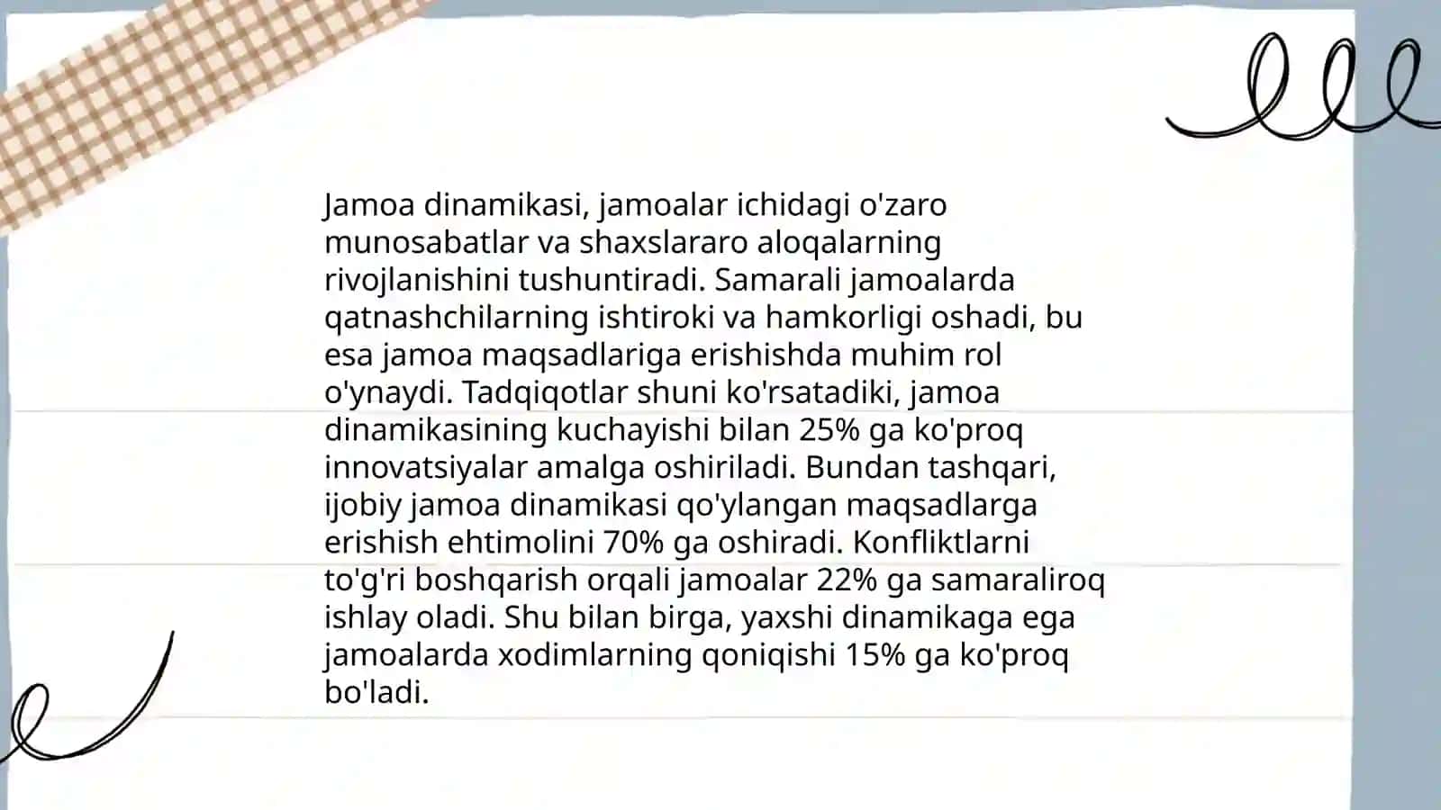 Guruh va jamoa psixologiyasi 4
