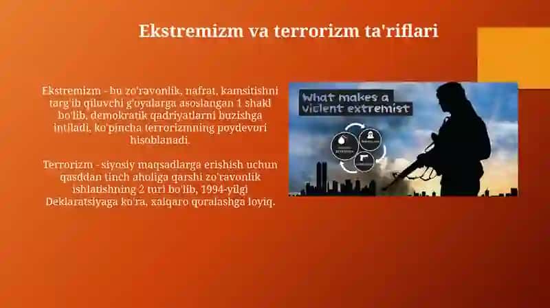 Dunyohamjamiyatining ekstremizm va terrorizmga qarshi jahon tajribasi 4