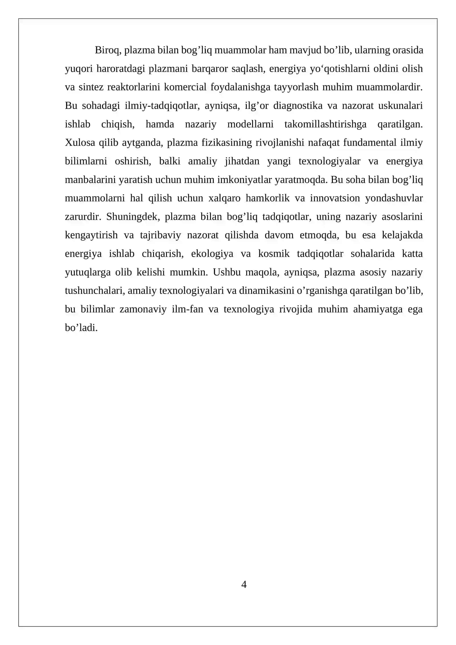 PLAZMA 4