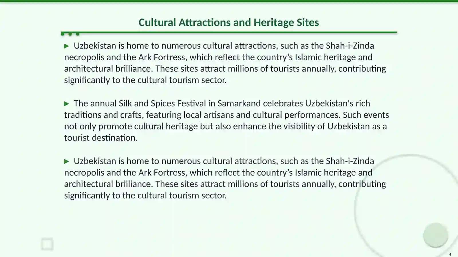 Tourism in Uzbekistan 4