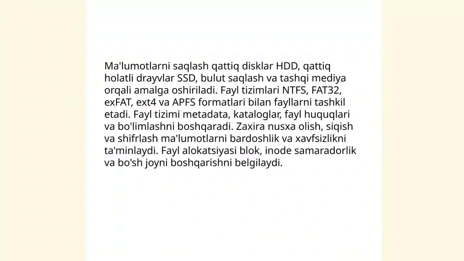Raqamli ma'lumotlar bilan ishlash 4