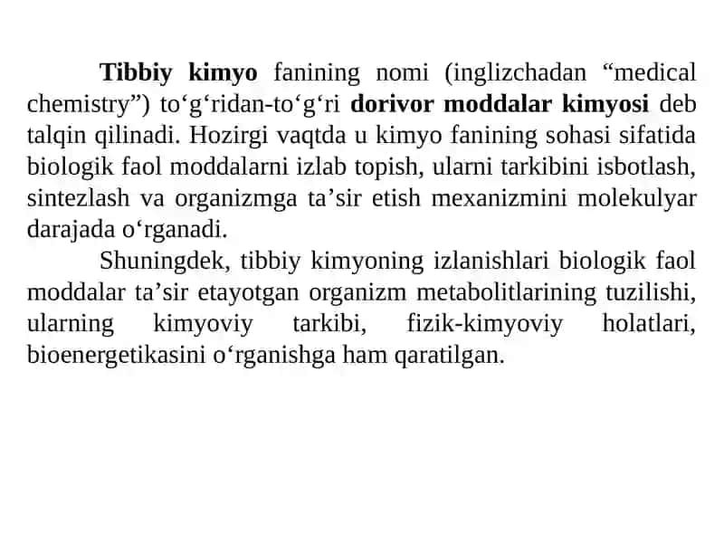 Tibbiy kimyo 4