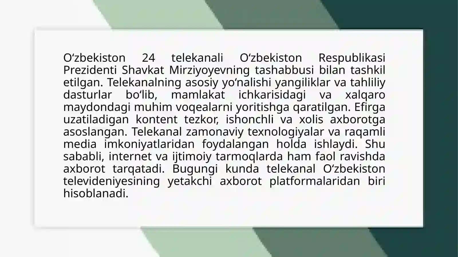 Oʻzbekiston24telekanali 4
