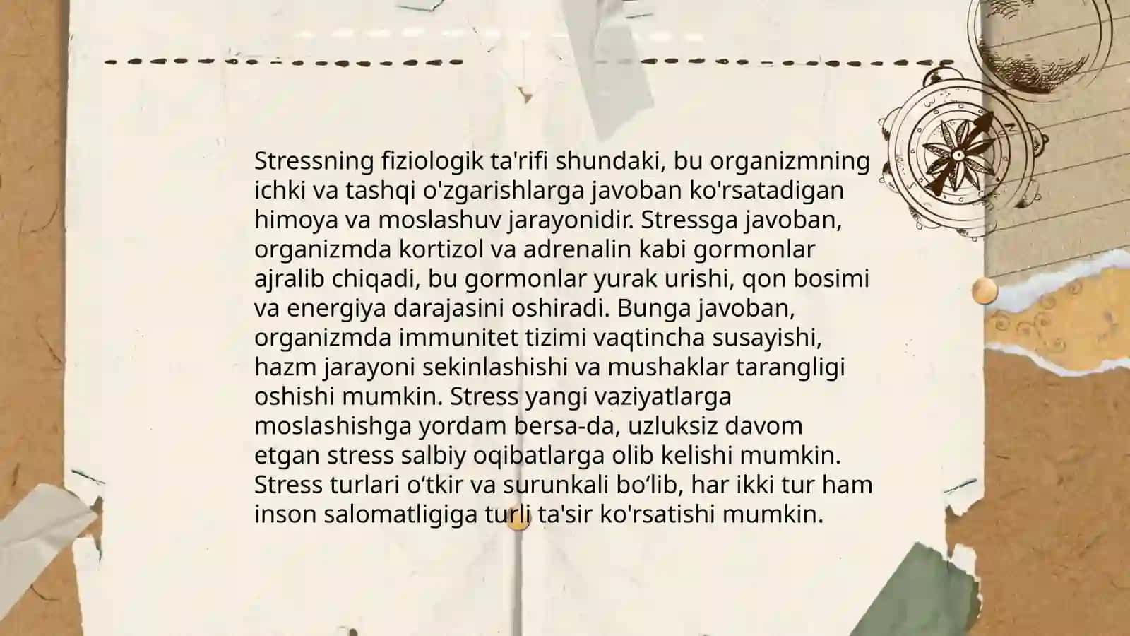 Stresni organish tarixi va uning tarifi 4