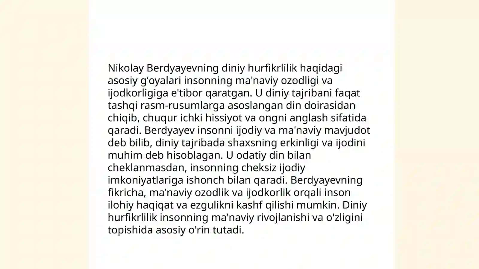 Din va hurfikrlilik mavzusida prerzentatsiya tayyorlash 4