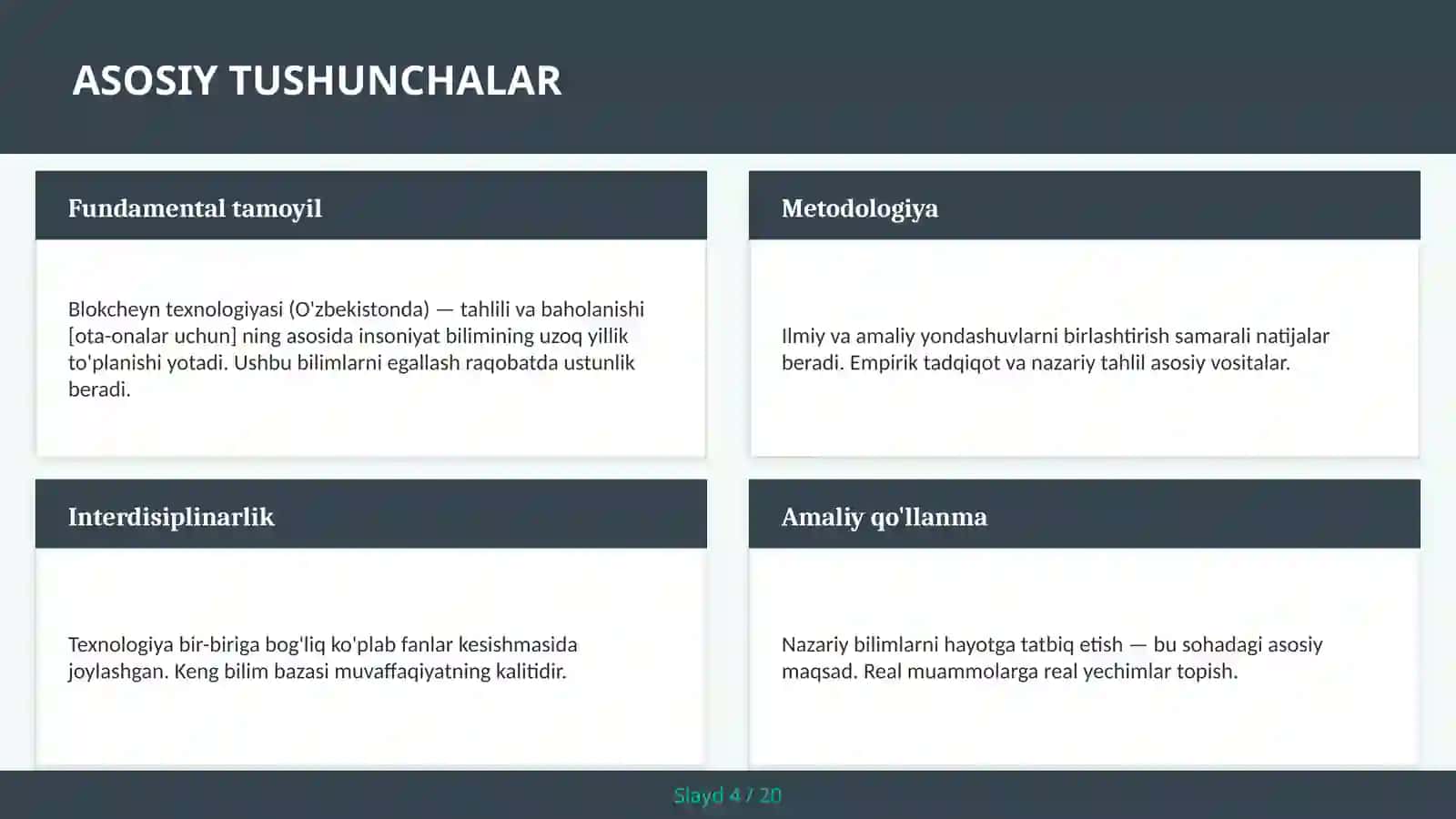 Blokcheyn texnologiyasi (O'zbekistonda) — tahlili va baholanishi [ota-onalar uchun] 4