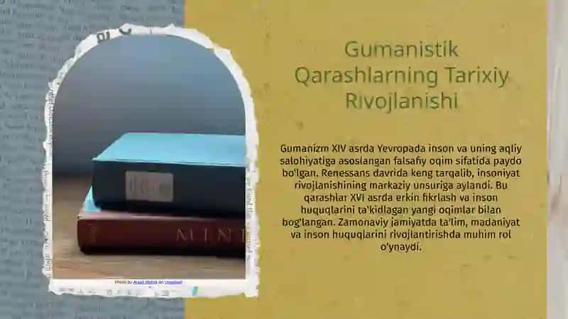 Gumanistik Qarashlar va Yevropa Ma’naviyati 4