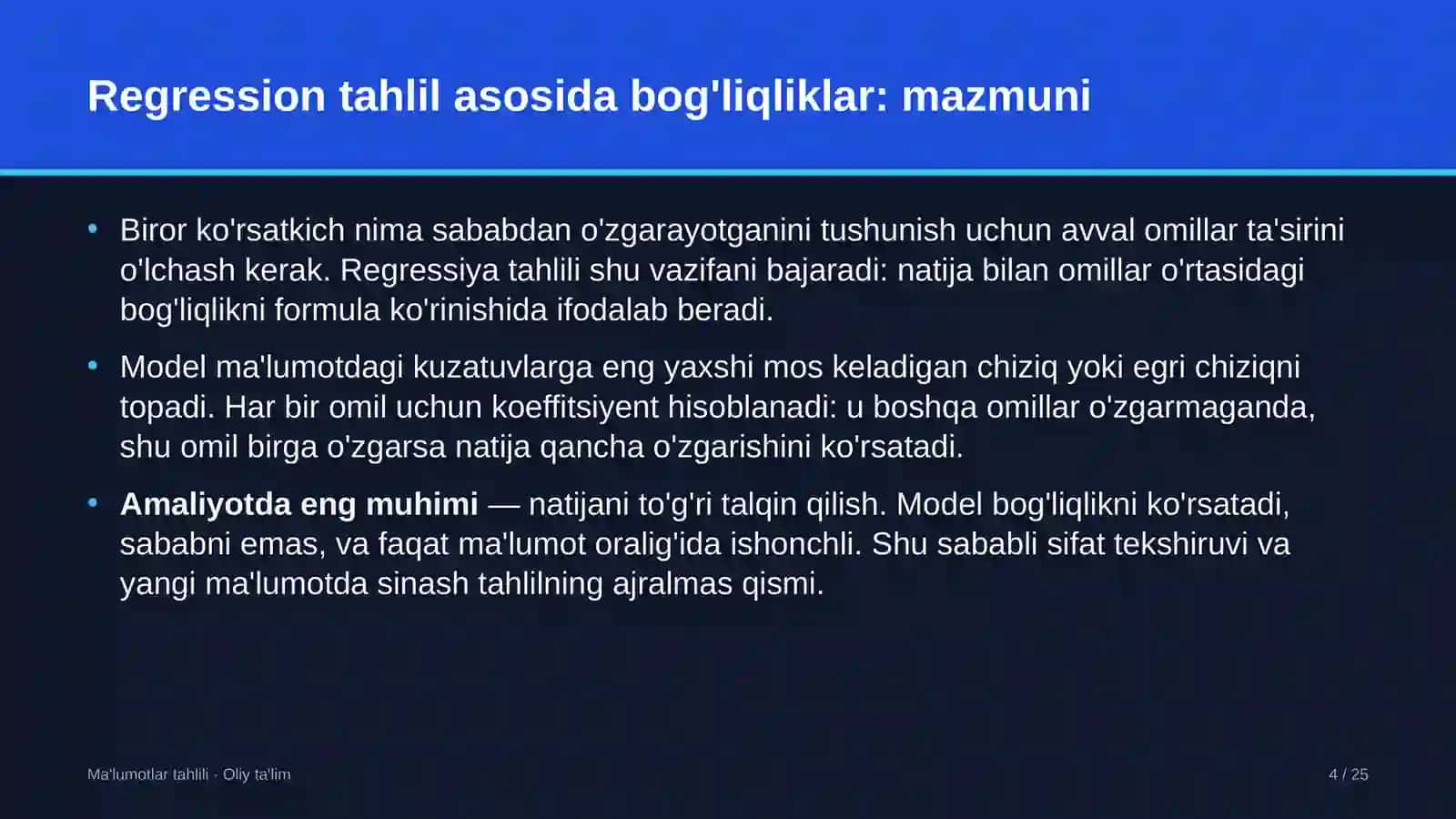 geoaxborot tizimlarida regression tahlil asosida bog'liqliklarni aniqlash 5783 4