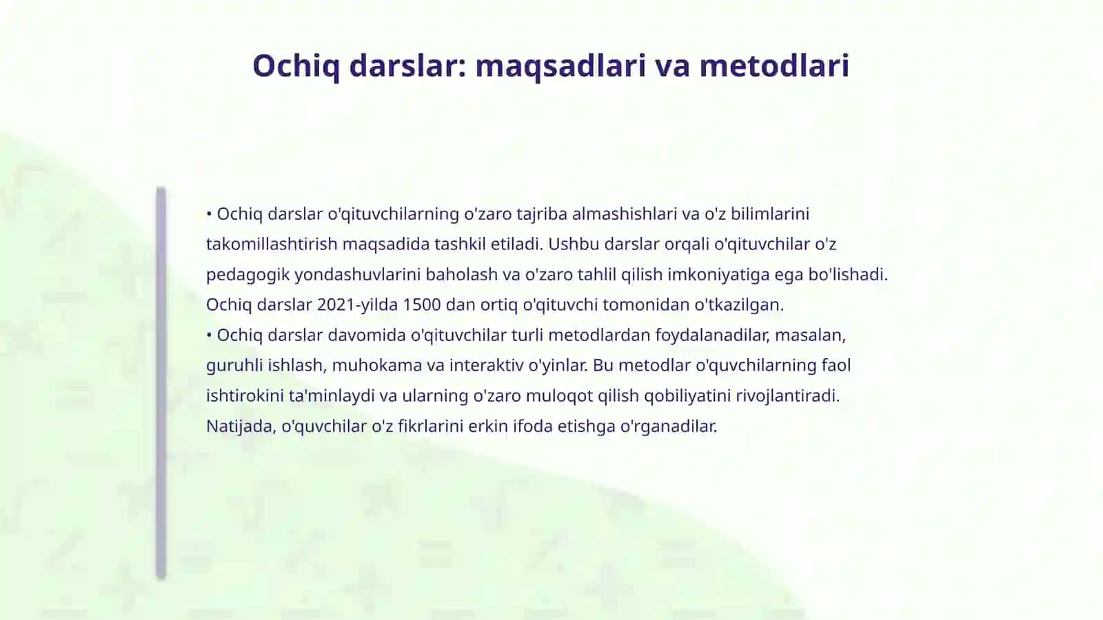 Dars tahlili turlari 4