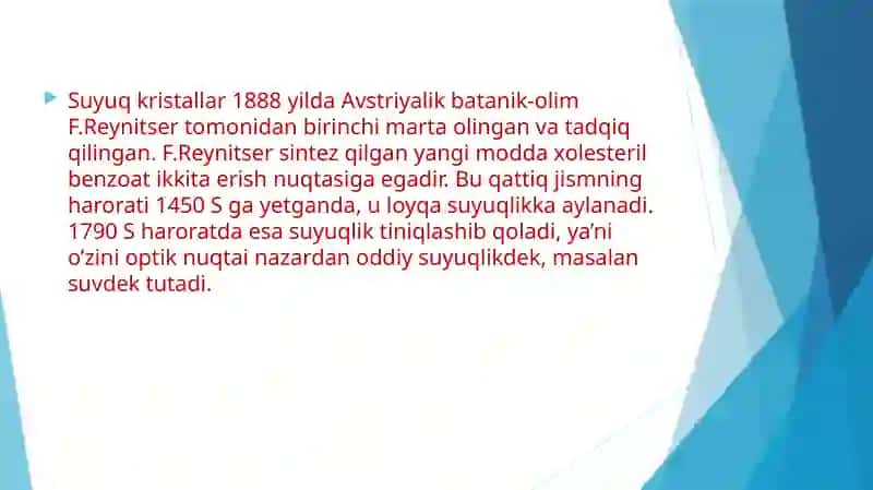 Suyuq kristallari 4