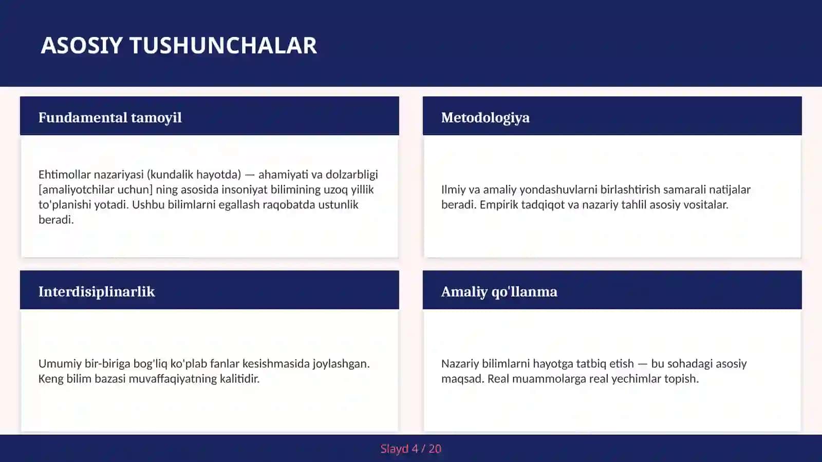 Ehtimollar Nazariyasi (Kundalik Hayotda) — Ahamiyati va Dolzarbligi [Amaliyotchilar Uchun] 4