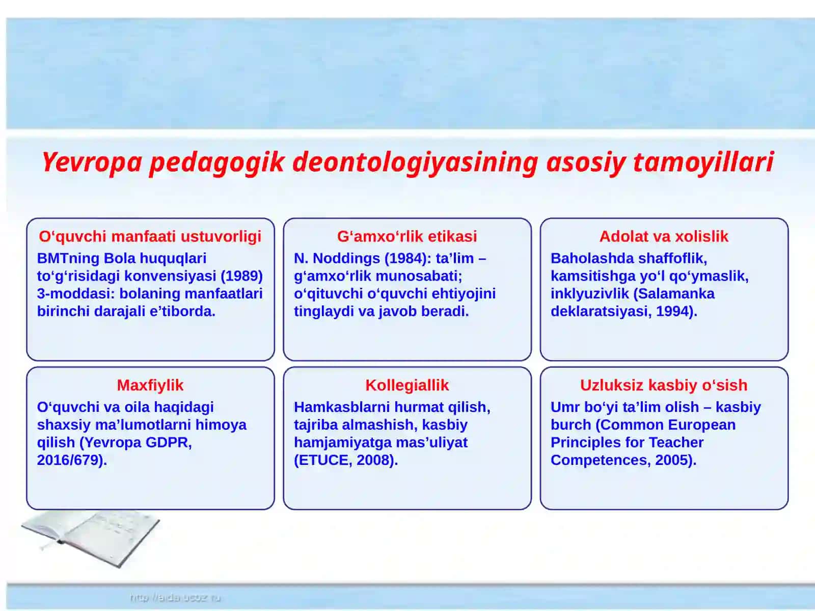 RIVOJLANGAN MAMLAKATLARDA PEDAGOGIK DEONTOLOGIYA VA KOMPETENTLIKNING RIVOJLANISHI 4