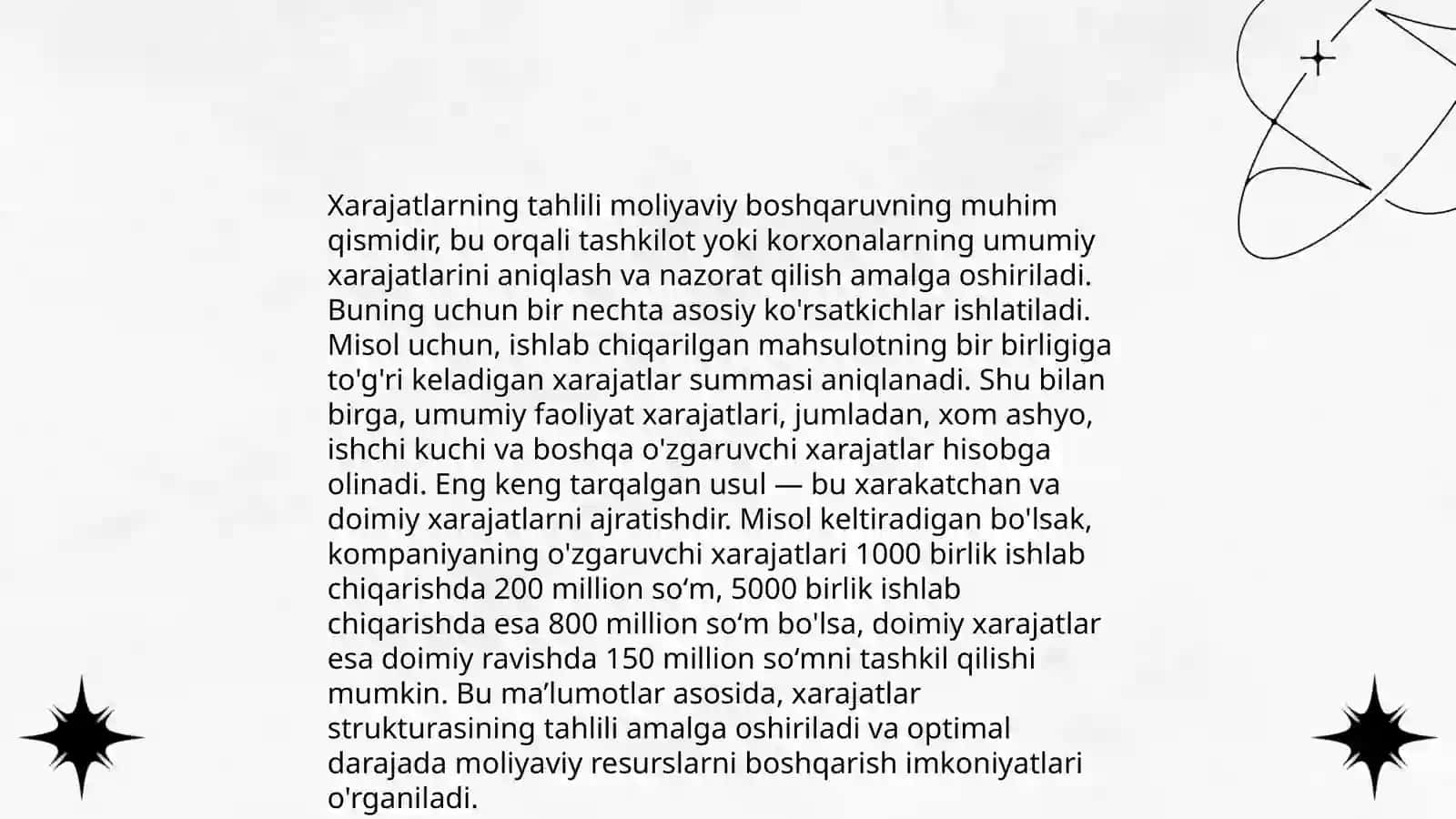 Daromadlarning tahlili 4