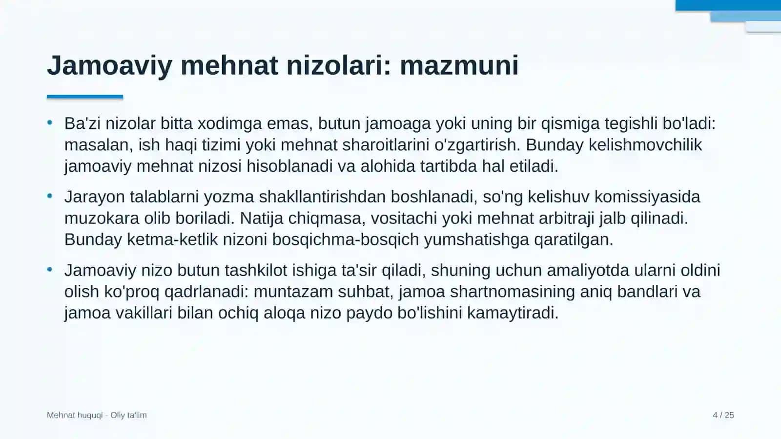tomorqa xo'jaliklarida jamoaviy mehnat nizolari 9823 4