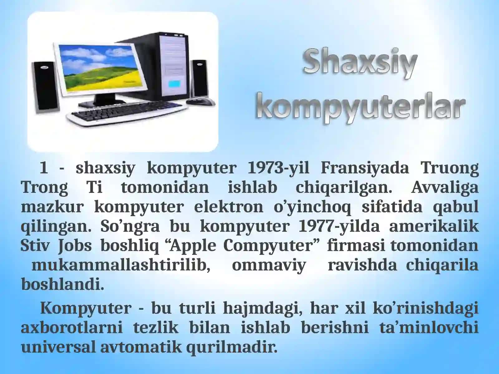 Kompyutertizimlarigakirish 4
