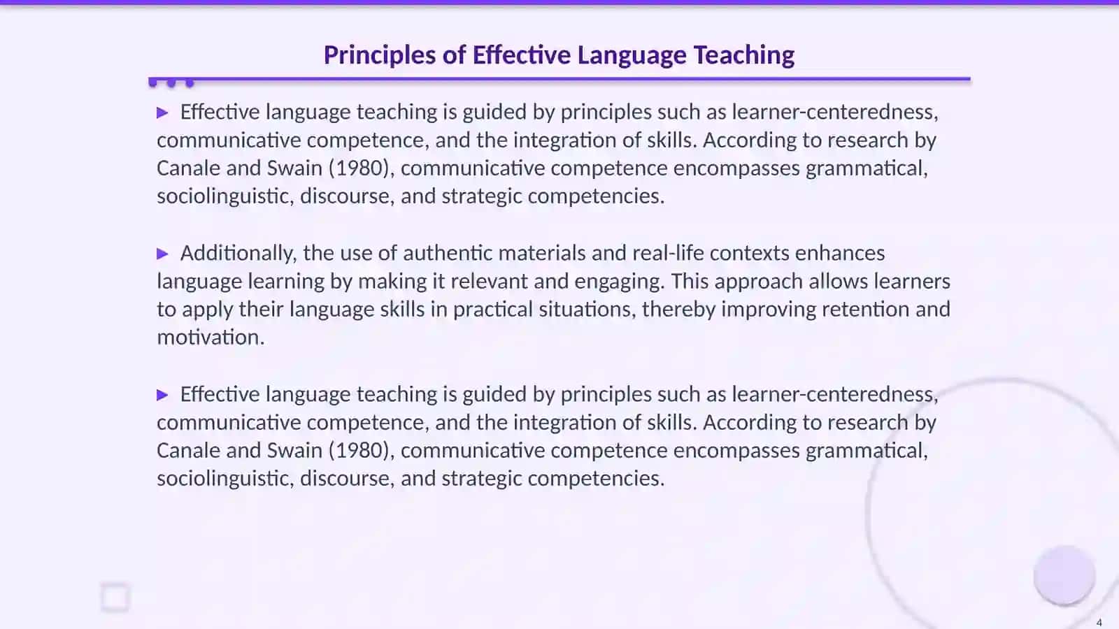 MASTERING LANGUAGE PEDAGOGY Effective Teaching and Assessment Strateg 4