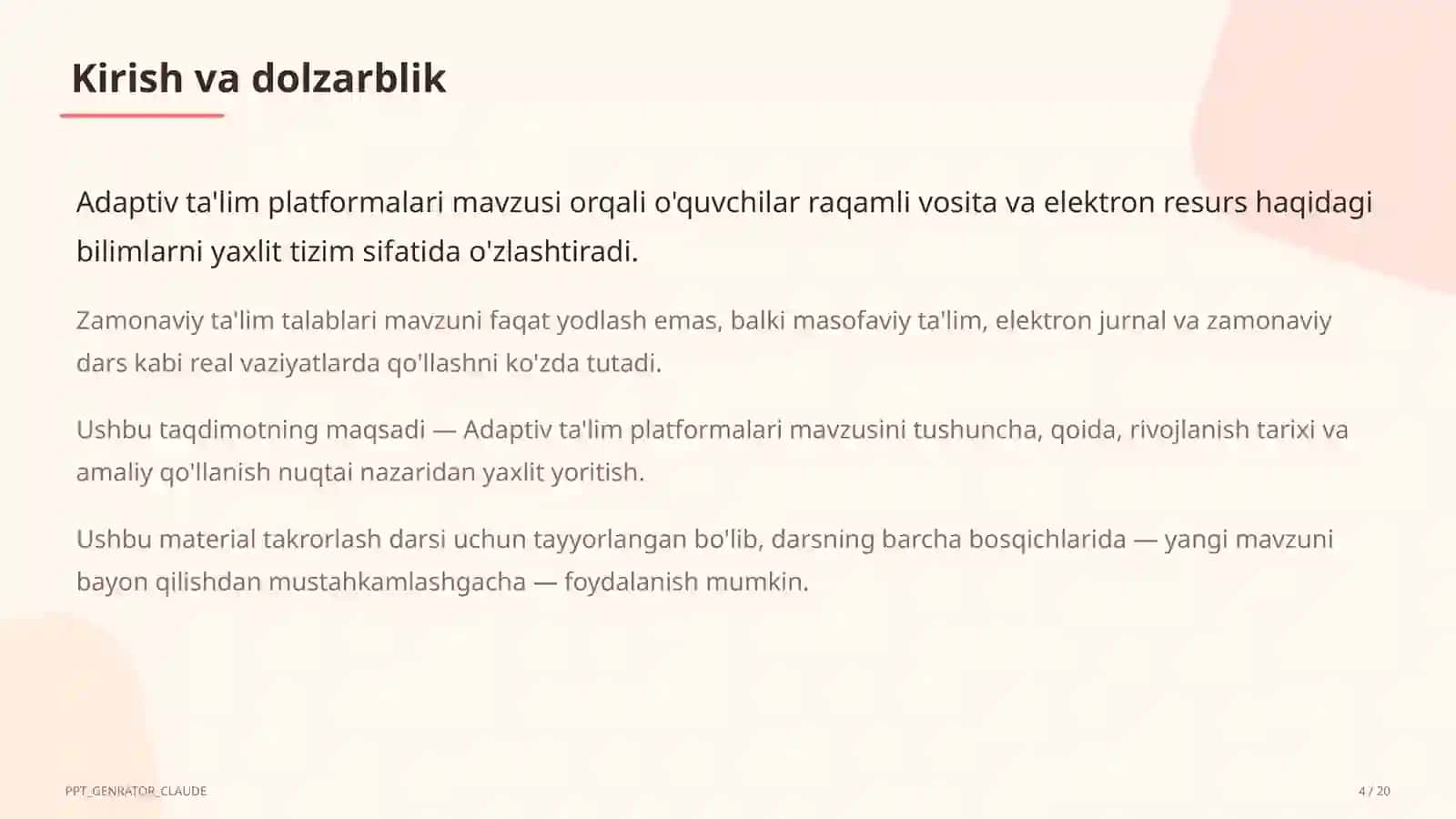 Adaptiv ta'lim platformalari 4