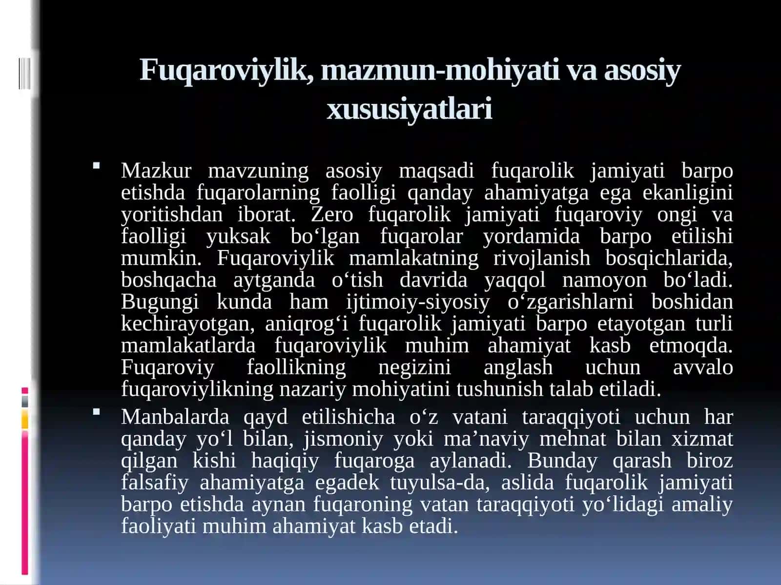 Fuqaro, fuqaroviylik va faol fuqarolik pozitsiyasi 4