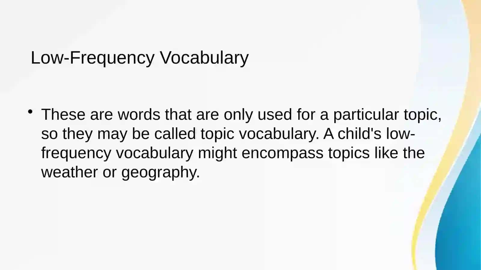Vocebulary and skills development 4