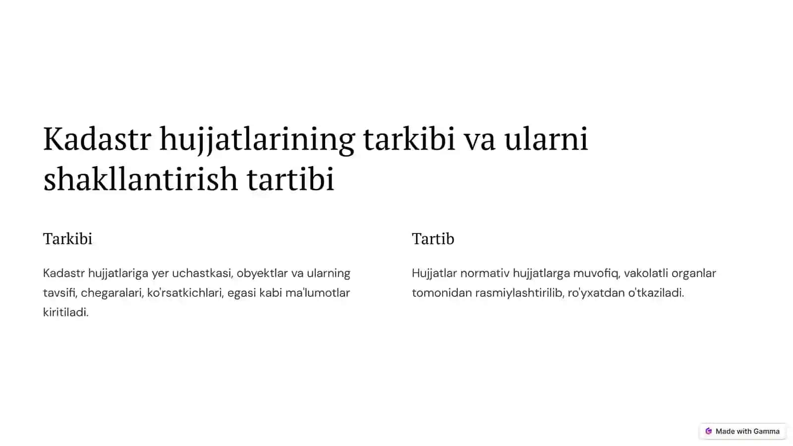 Kadastr hujjatlari 4