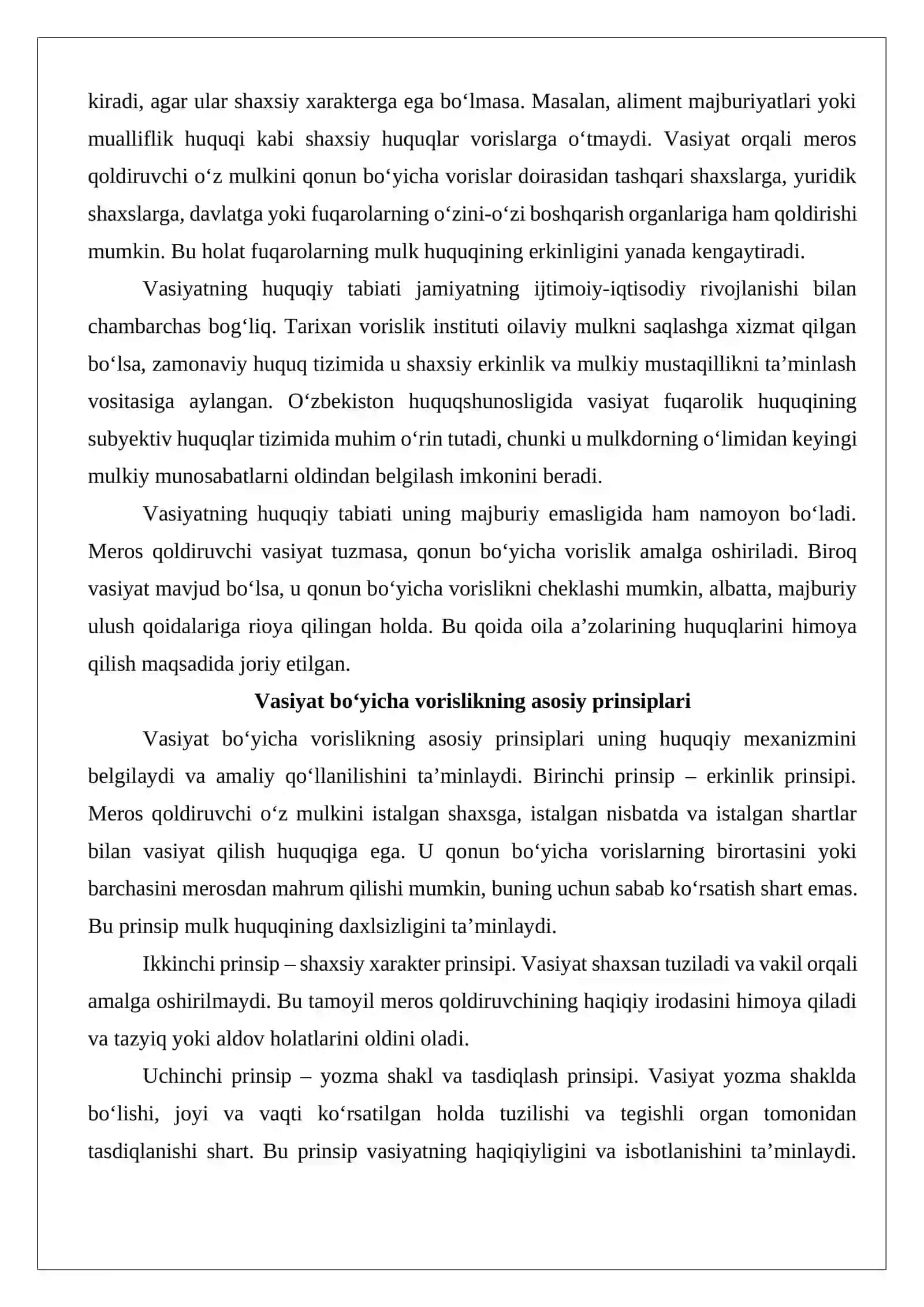 Vasiyat bo‘yicha vorislik 4