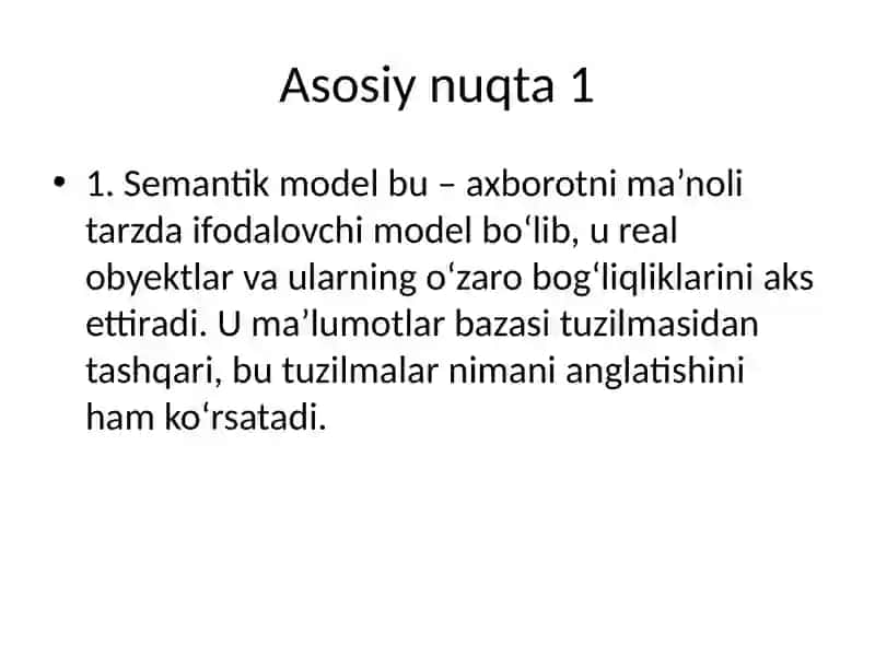 Semantikobyektmodelivasemantikobyektlar 4
