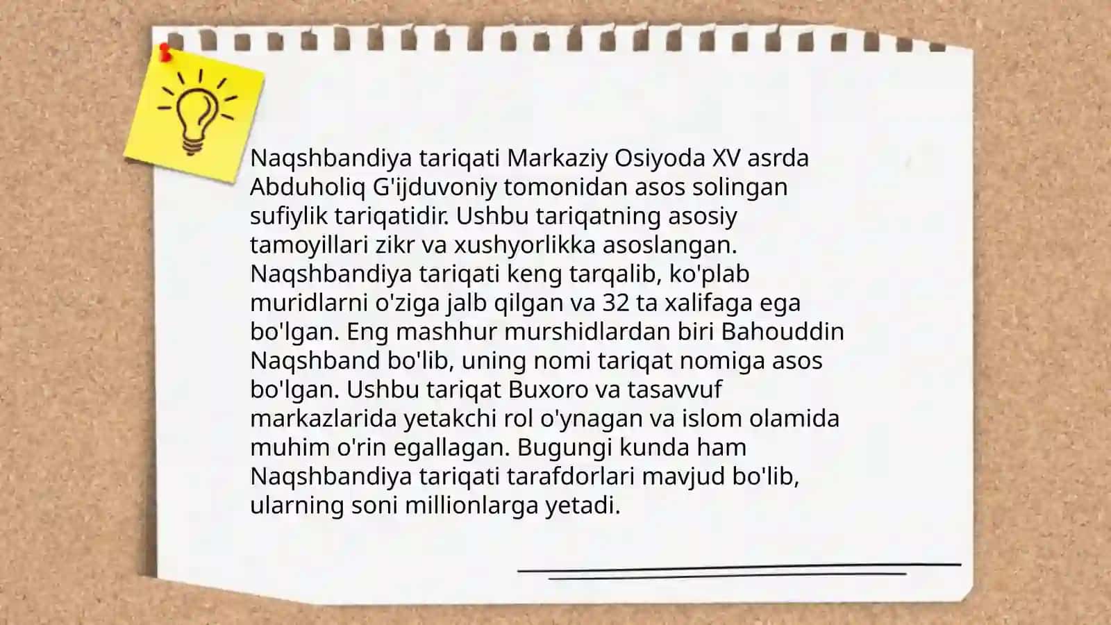 Yirik tariqatlar 4