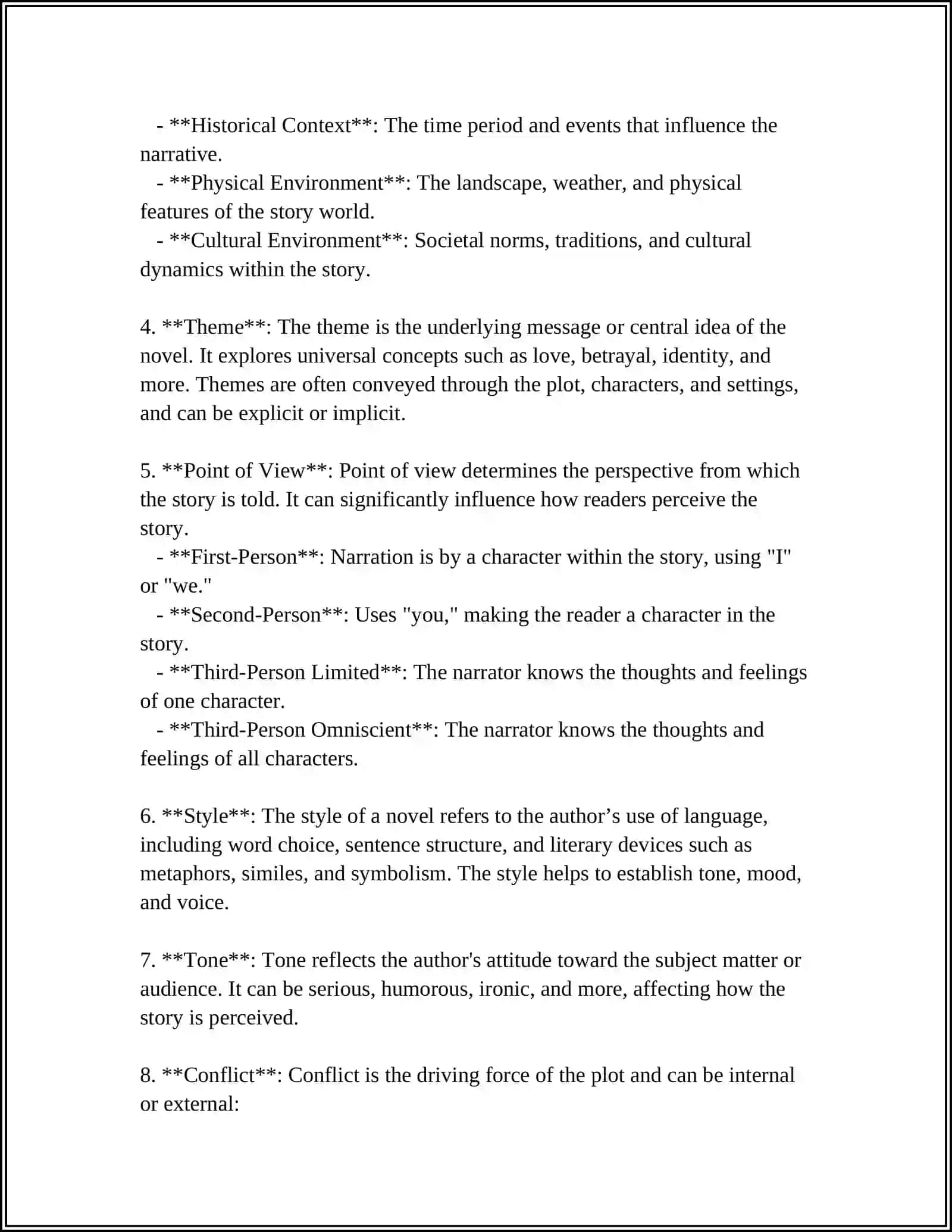 HOW TO WRITE BIG COMPLEX NOVELS: FULL STEPS AND STRATEGIES WITH 3 SAMPLES 4