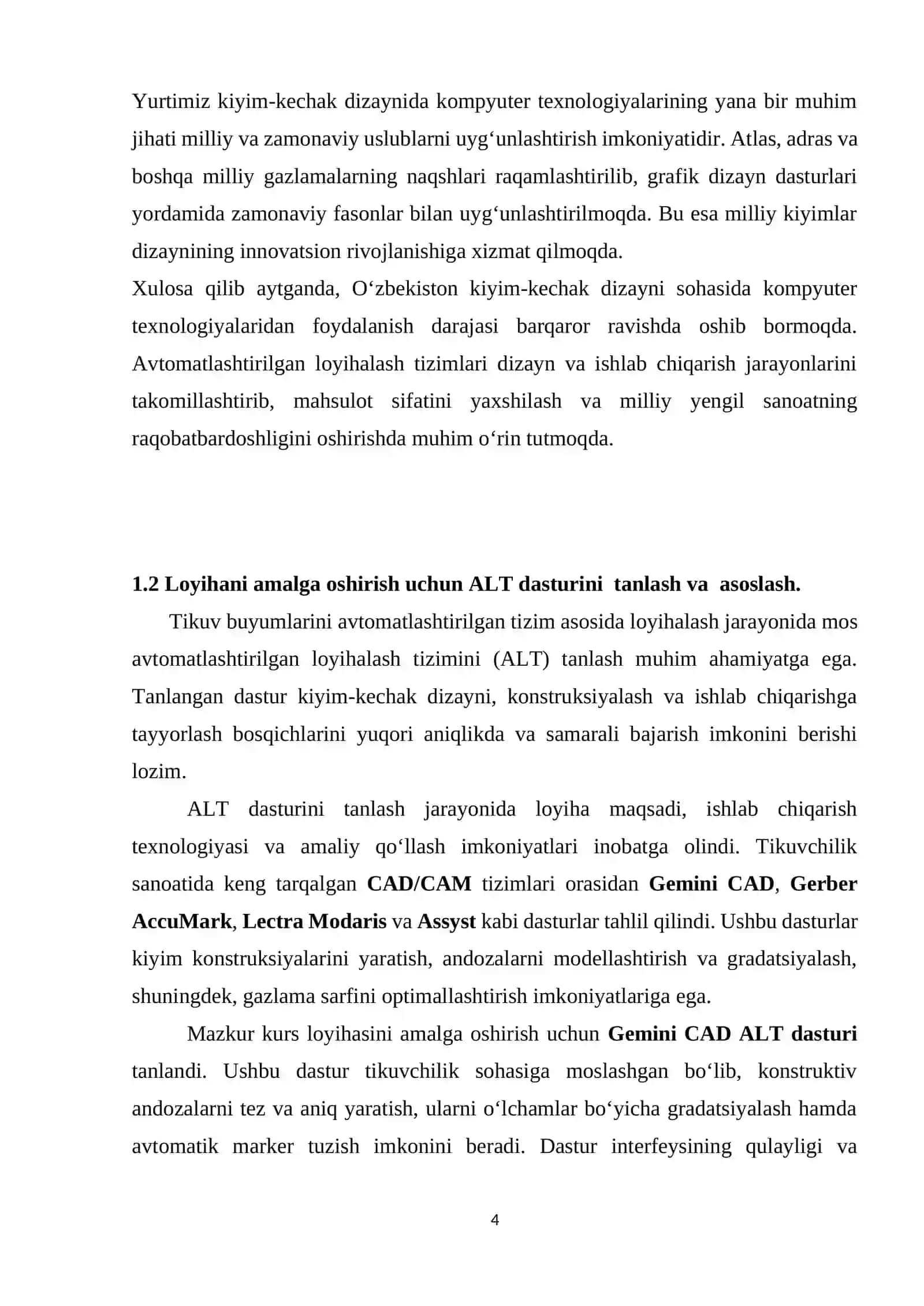 ALT tizimida klassik uslubdagi ayollar shimini  dizayn eskizini  va konstruksiyasini  ishlab chiqish 4