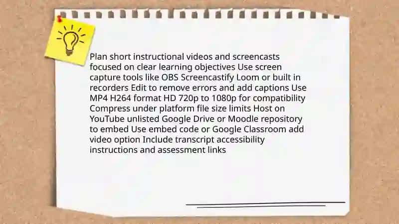 Lesson Materials in Moodle or Google Classroom 4
