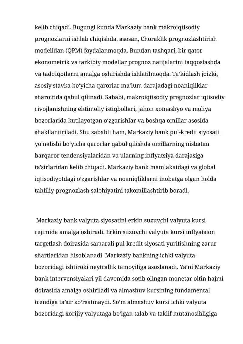 Pul-kredit siyosatining asosiy tamoyillari 4