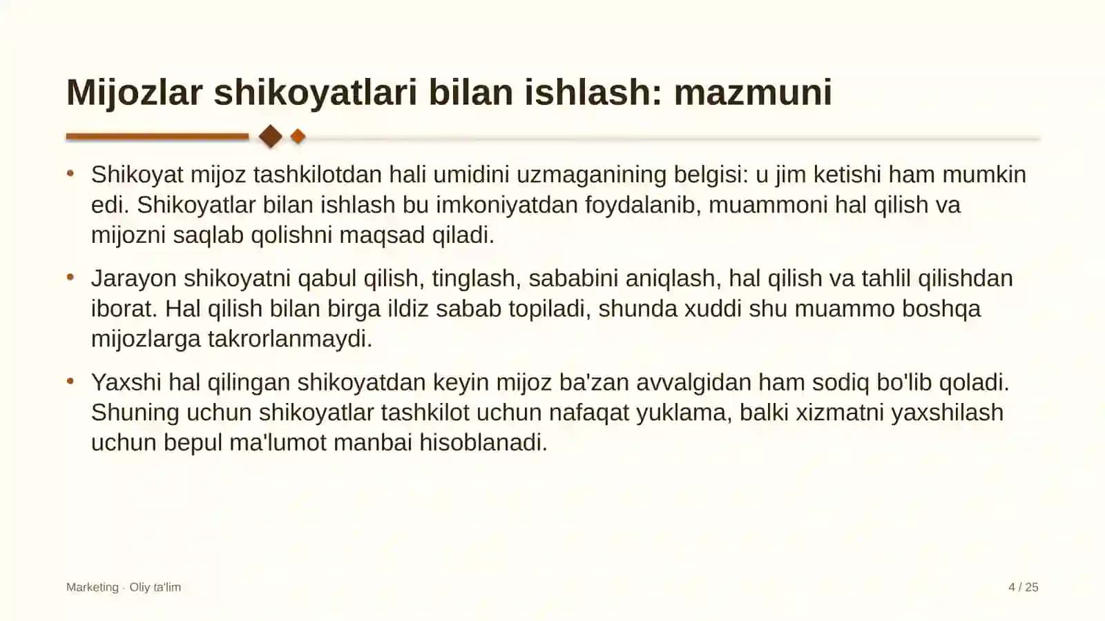 dori vositalari ulgurji savdosida mijozlar shikoyatlari bilan ishlash 7678 4