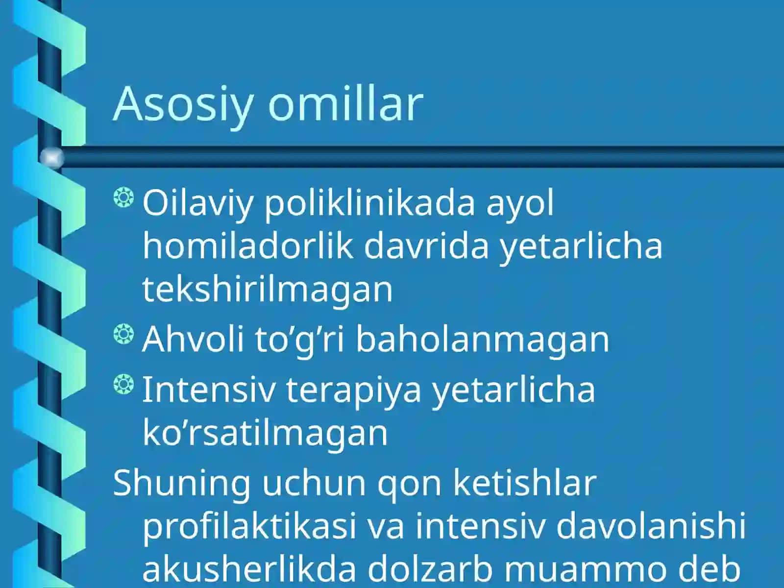 Akusherlikda gemorragik shok sindrom 4