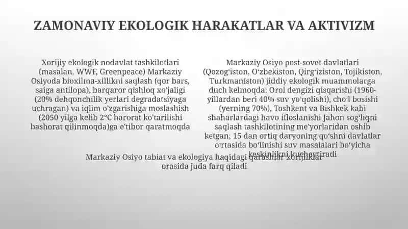 Ōrta Osiyolik allomalarning tabiat va ekologiya haqidagi fikrlari 4