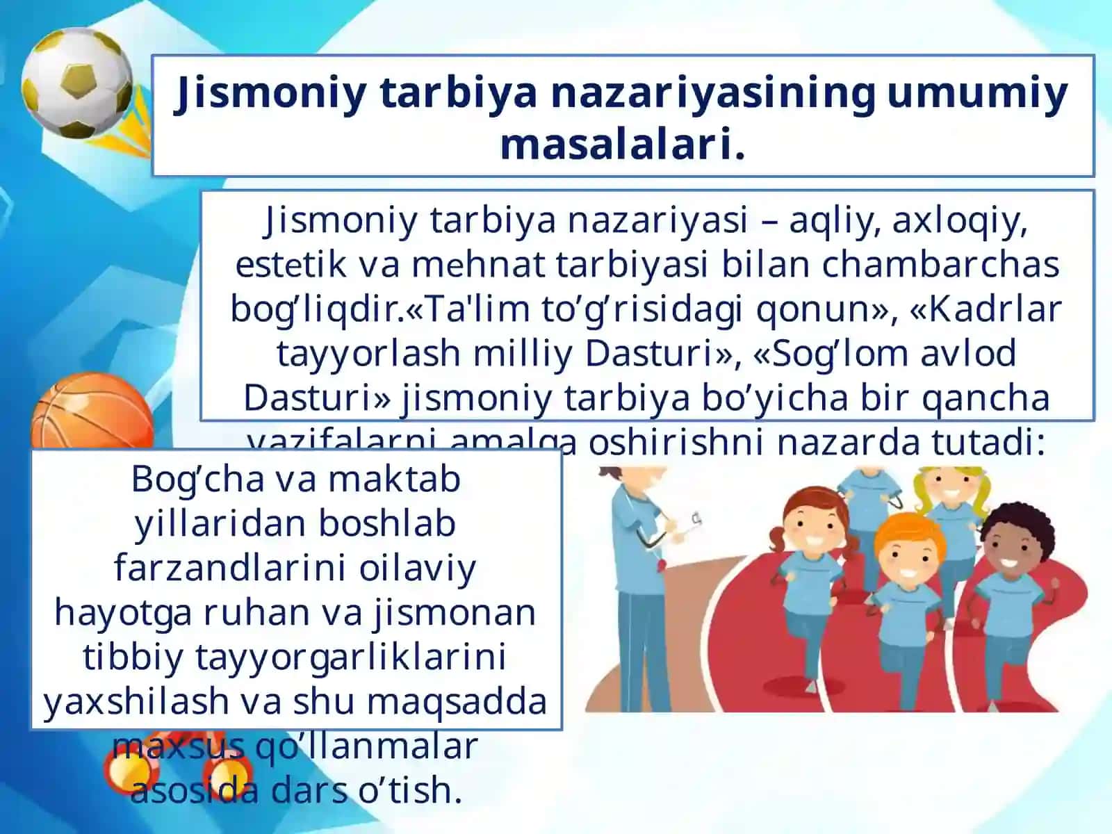 Maktabgacha yoshdagi bolalar jismoniy tarbiyasining shakllari 4
