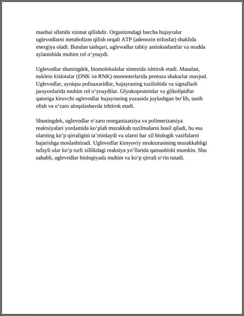 Uglevodlar 4