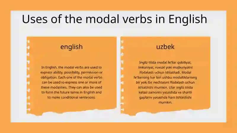 Modal Verbs 4