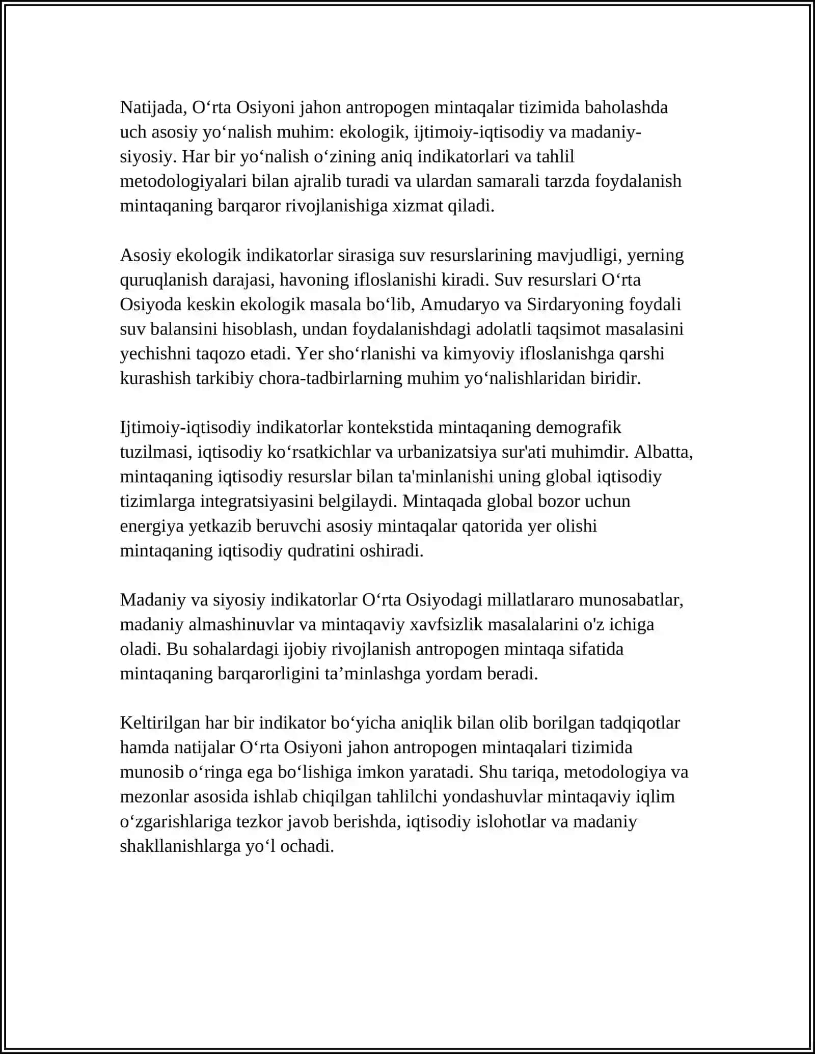 O'RTA OSIYO JAHON ANTROPOGEN MINTAQALARIDAN NITI SIFATIDA 4