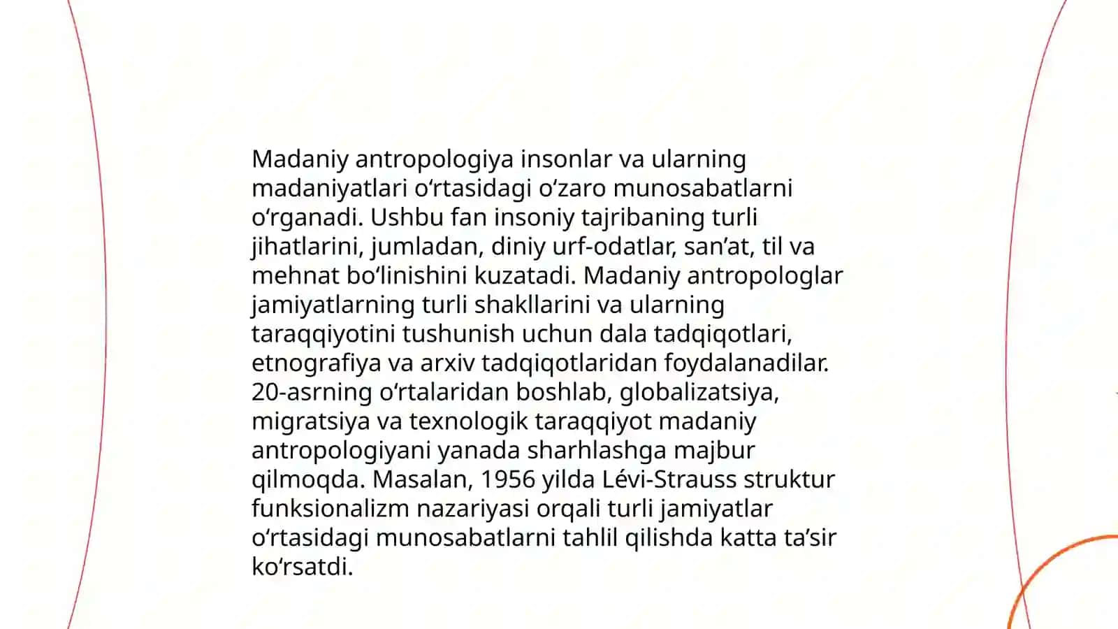Sharq xalqlar antropologiyasi fanidan tayyorlagan taqdimoti 4