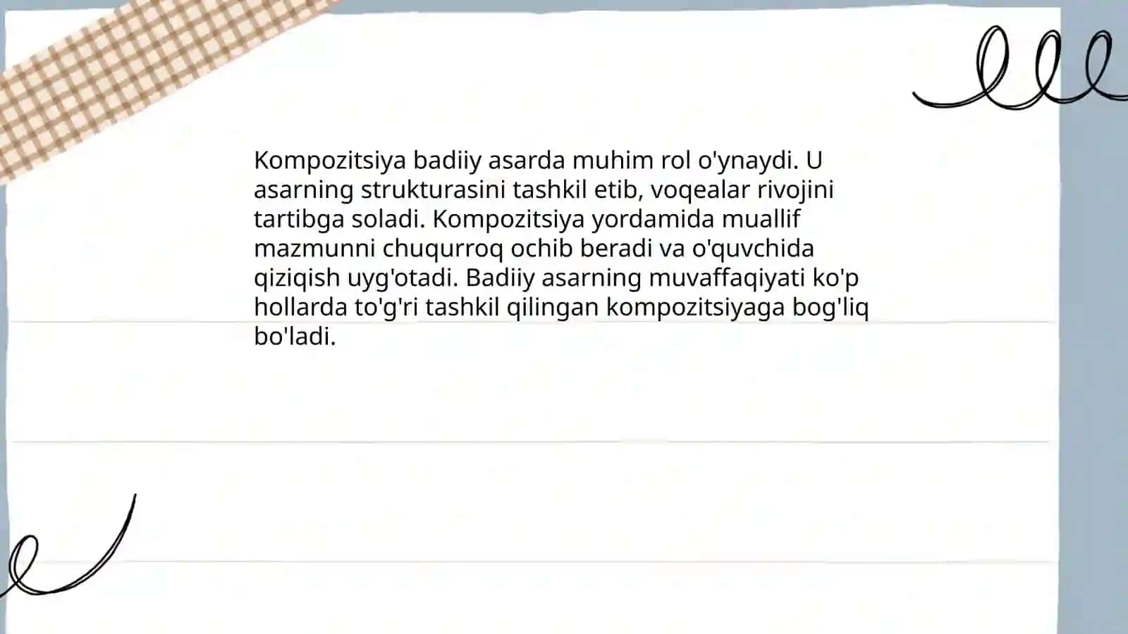 Badiiy asar syujeti va kompozitsiyasi 4