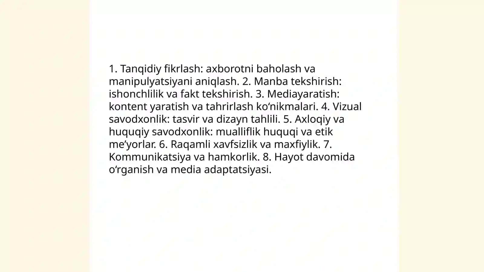 Mediasavodxanlik 4