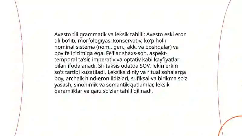 Avesto asarning tahlili 4