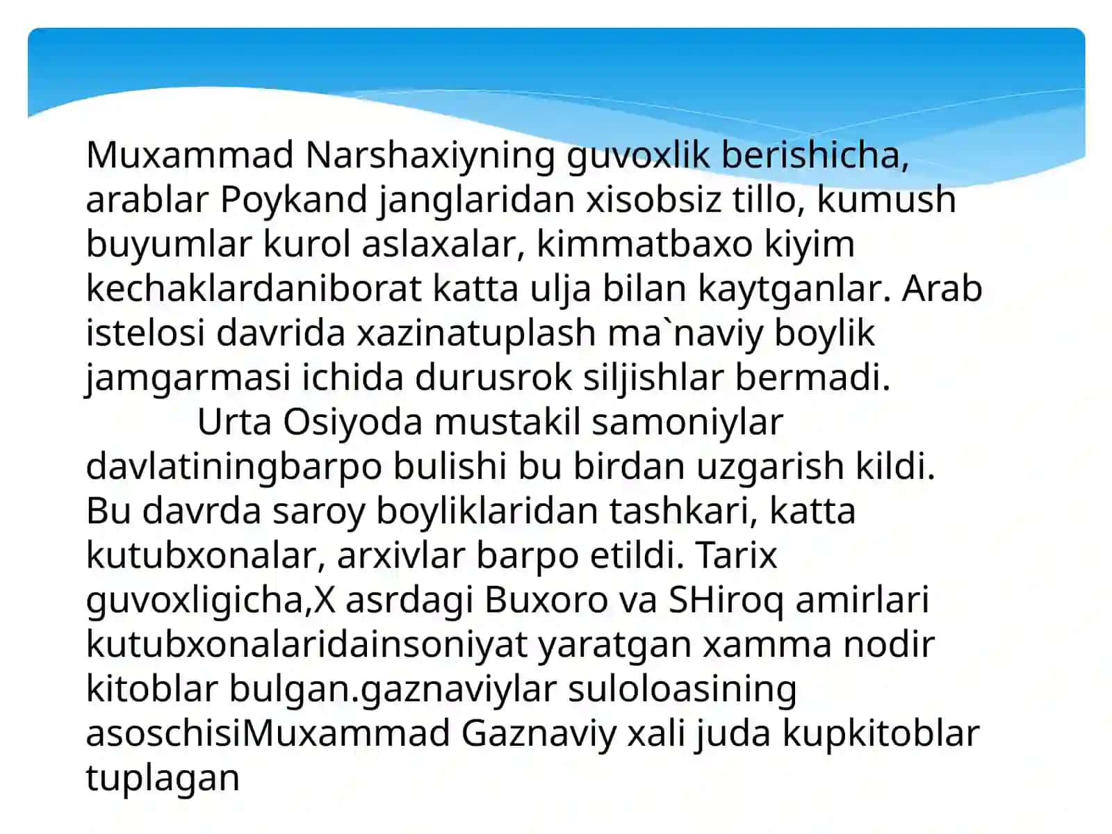O`zbekiston muzeylar tarixi 4