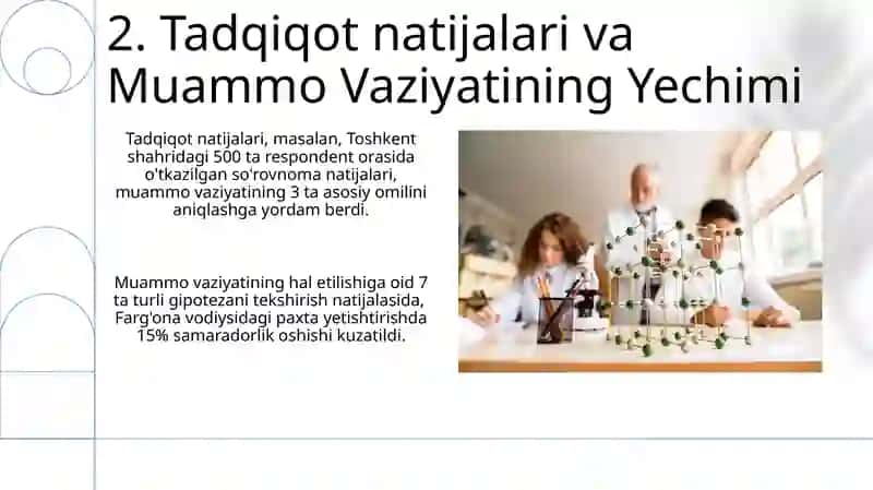 Ilmiy tadqiqotda muommo va muommoli vaziyatning o'zaro bog'liqligi 4