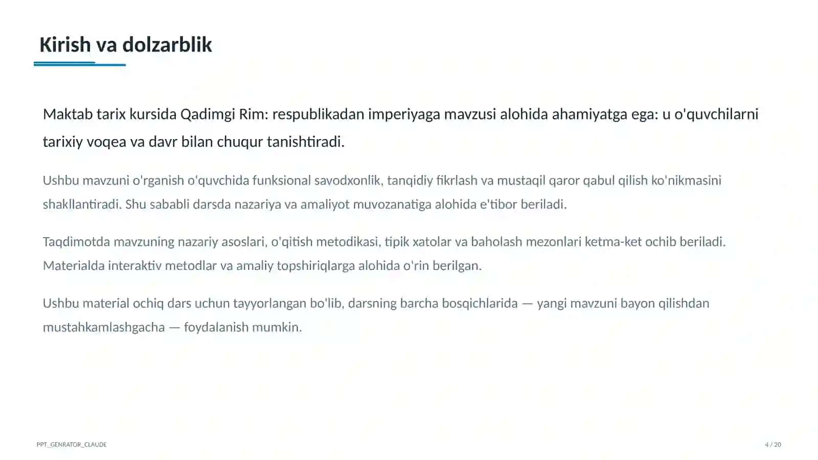 Qadimgi Rim: respublikadan imperiyaga (6-sinf) 4