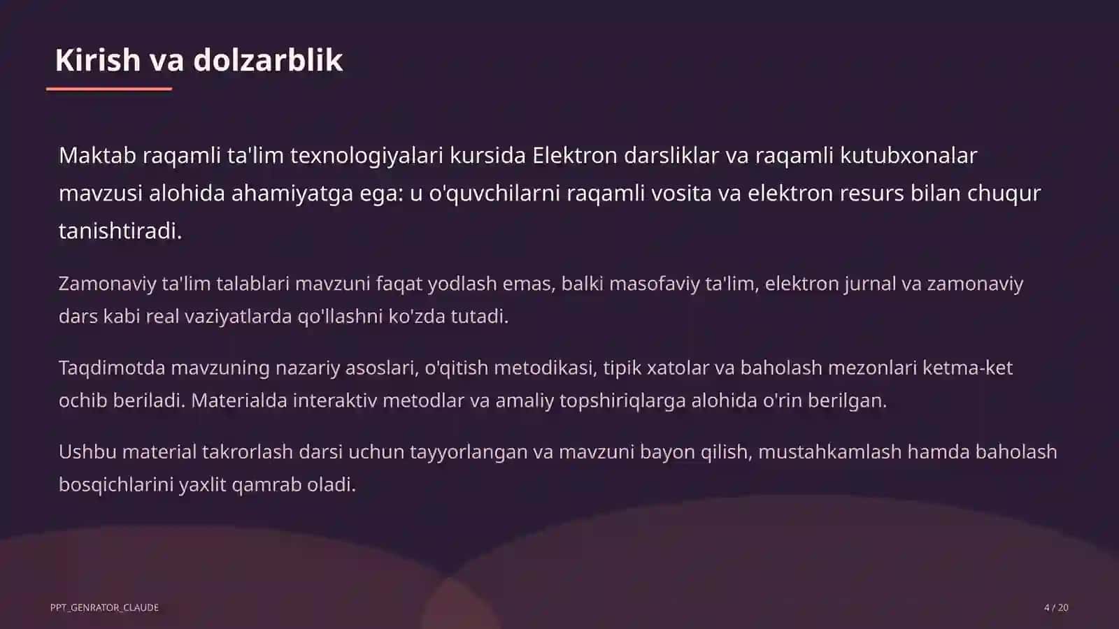 Elektron darsliklar va raqamli kutubxonalar 4
