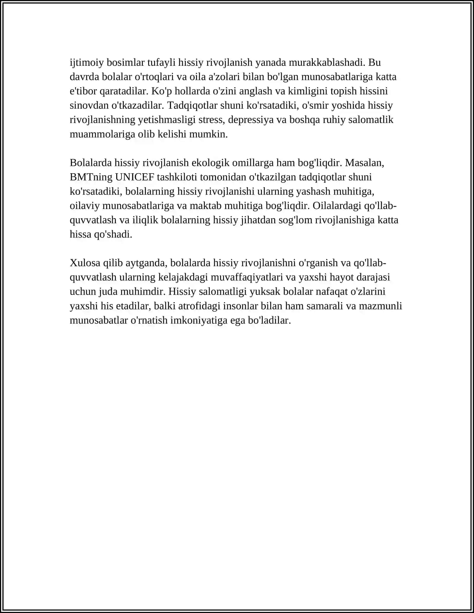 MAKTABGACHA BOLALARDA PSIXIK JARAYONI RIVOJLANISHI 4