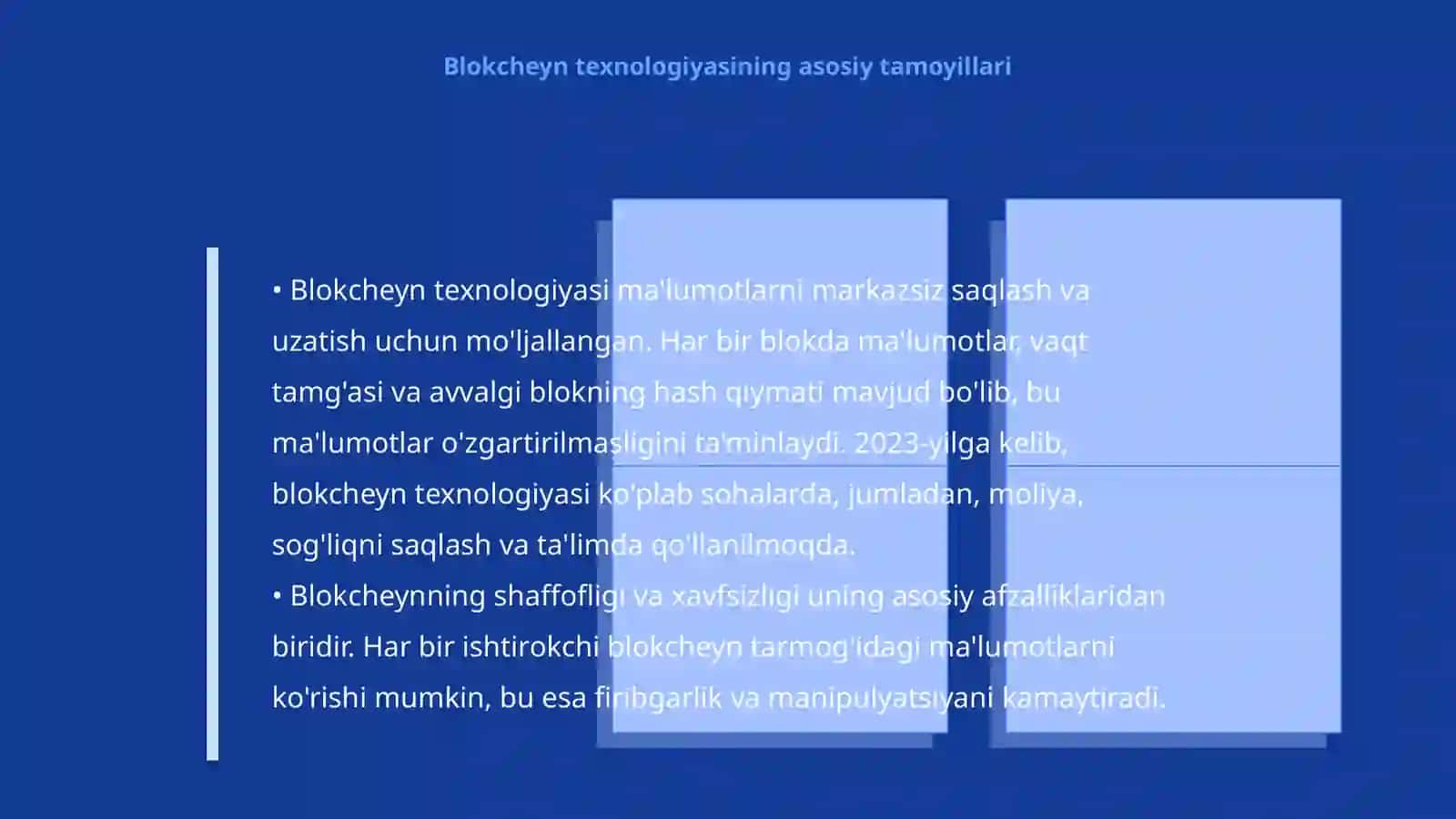 Kriptovalyuta va blokcheyn texnologiyalari 4
