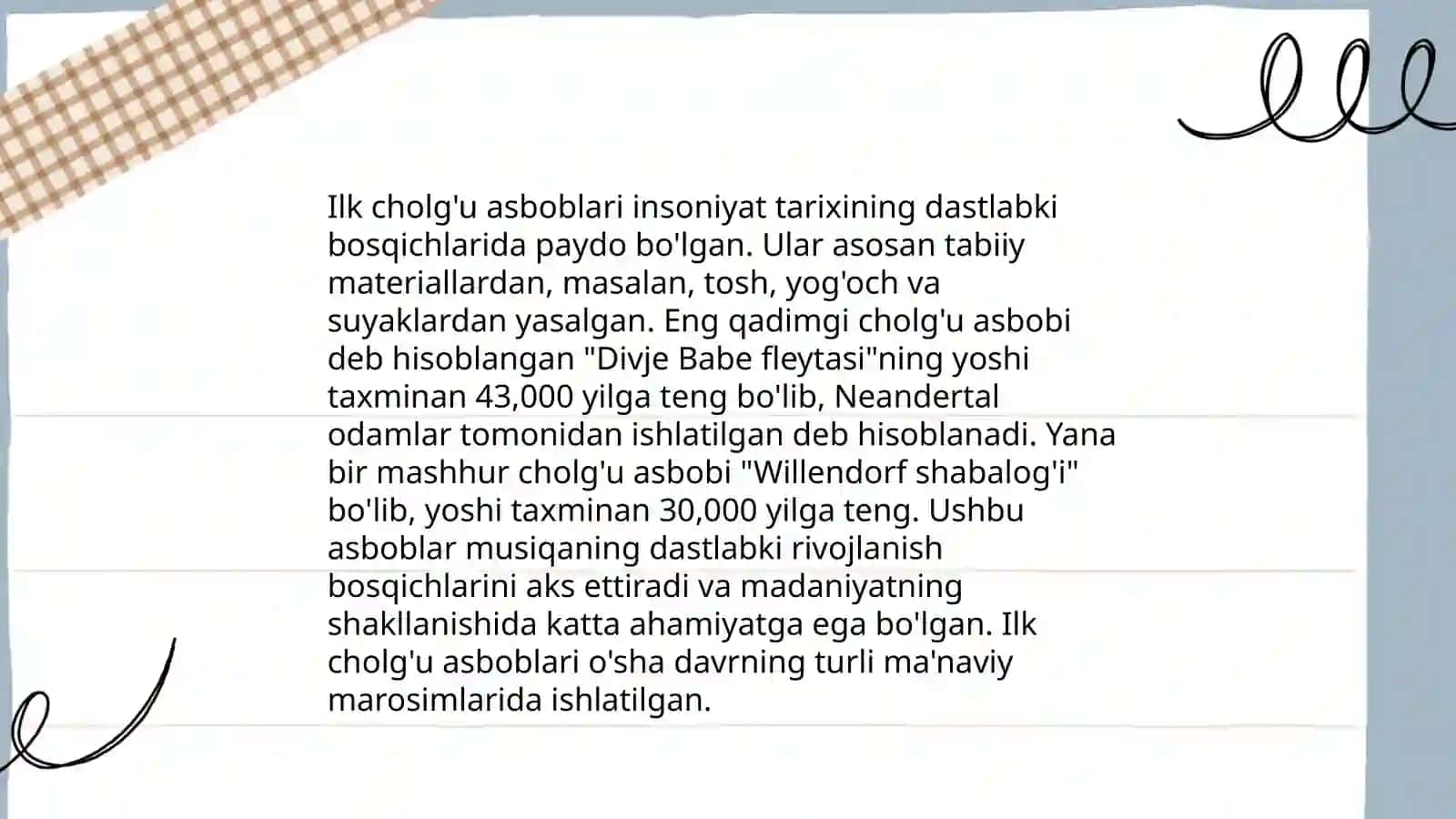 Cholg'u asboblarining rivojlanishi 4