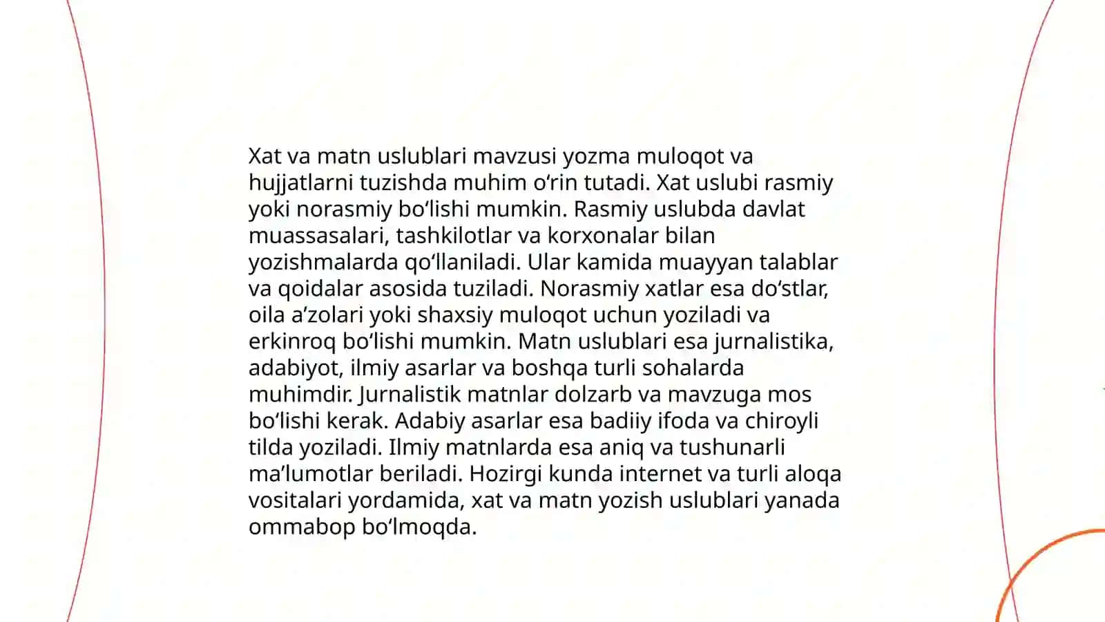 Matn tuzilishi 4